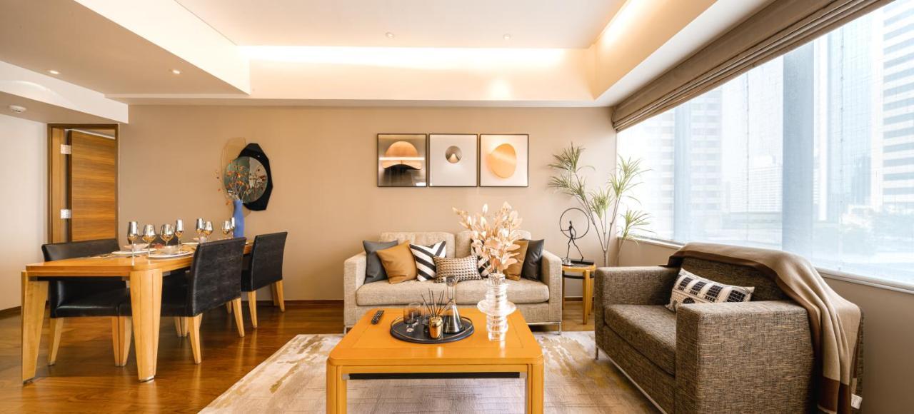 Shanghai Centre Serviced Apartment Екстериор снимка