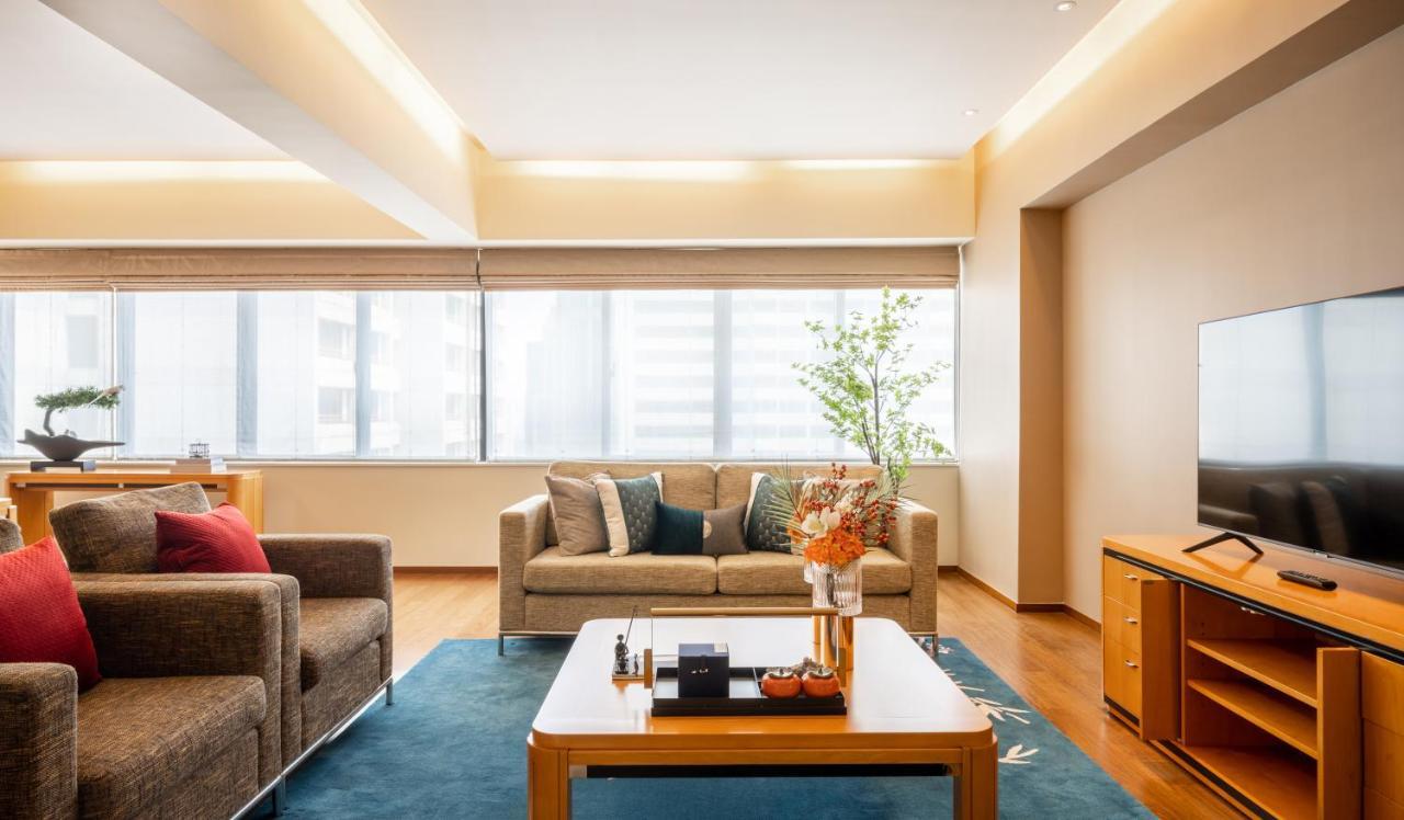 Shanghai Centre Serviced Apartment Екстериор снимка