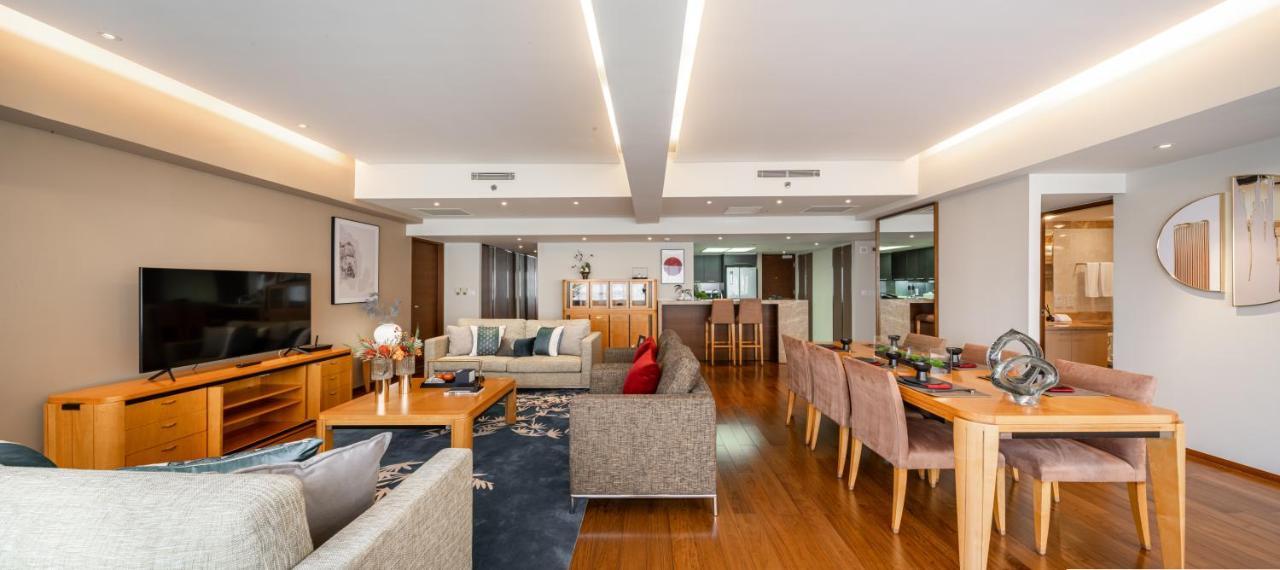 Shanghai Centre Serviced Apartment Екстериор снимка