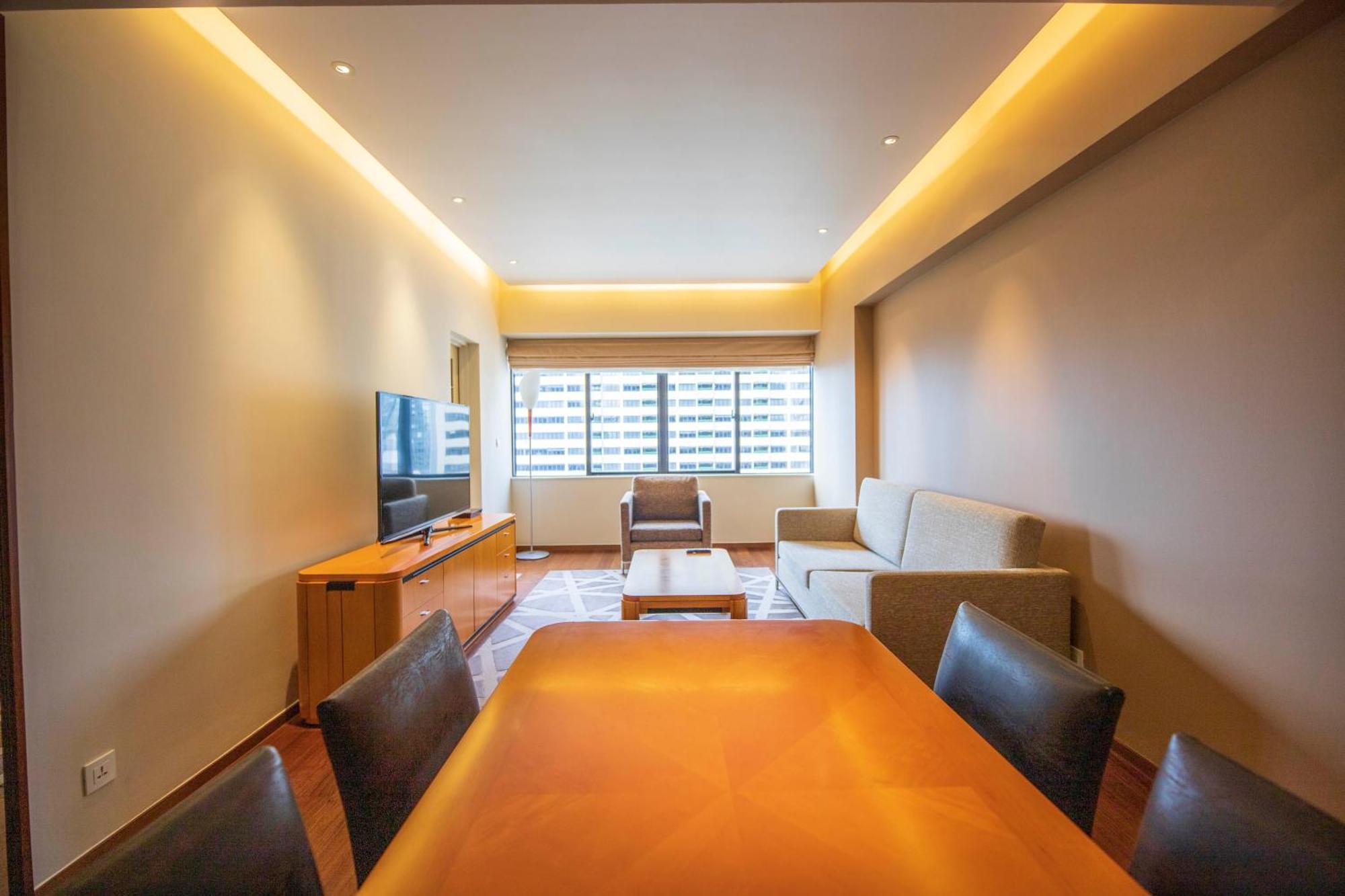 Shanghai Centre Serviced Apartment Екстериор снимка