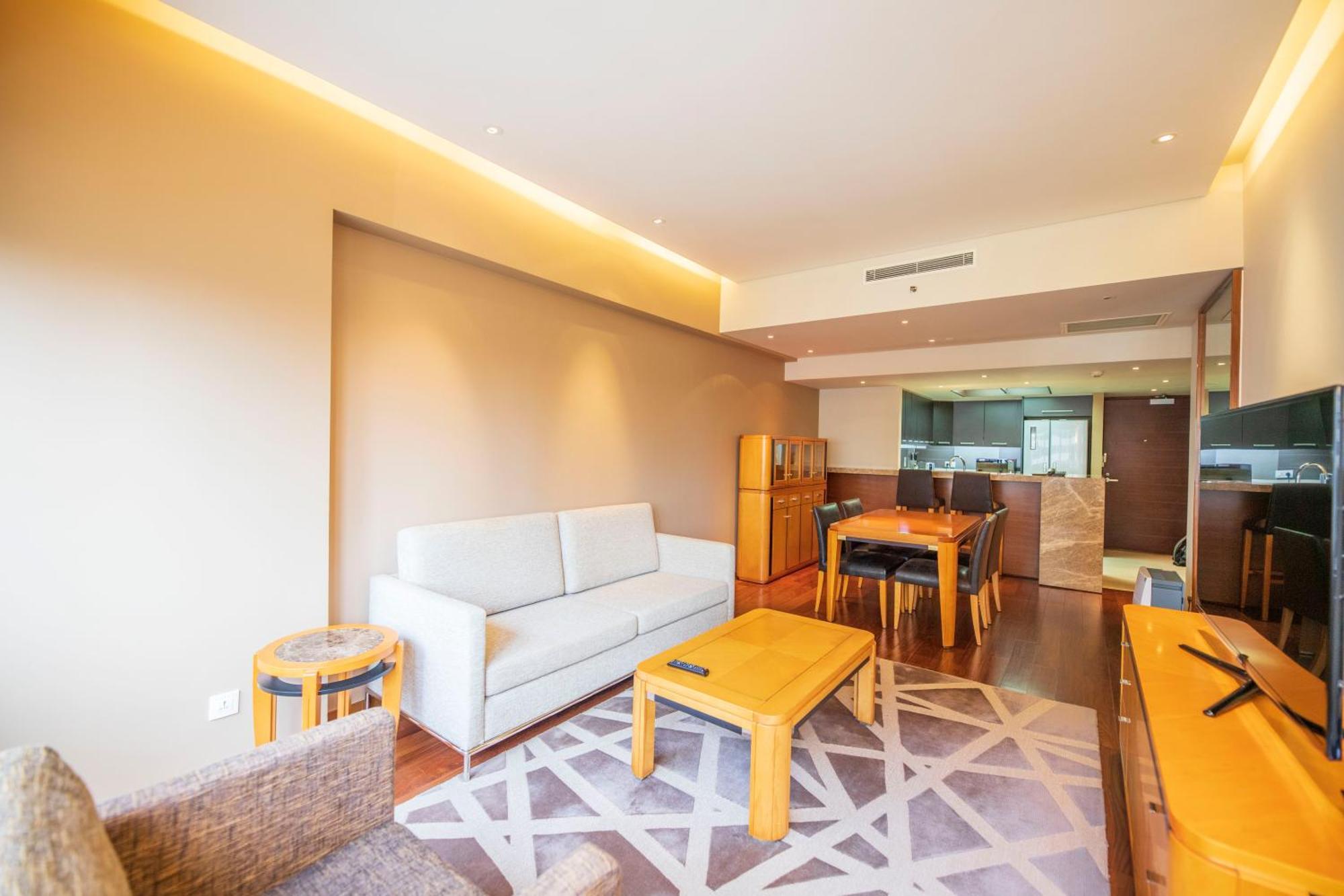 Shanghai Centre Serviced Apartment Екстериор снимка