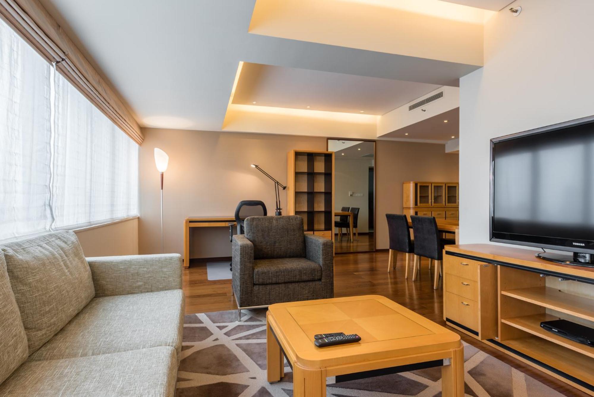 Shanghai Centre Serviced Apartment Екстериор снимка