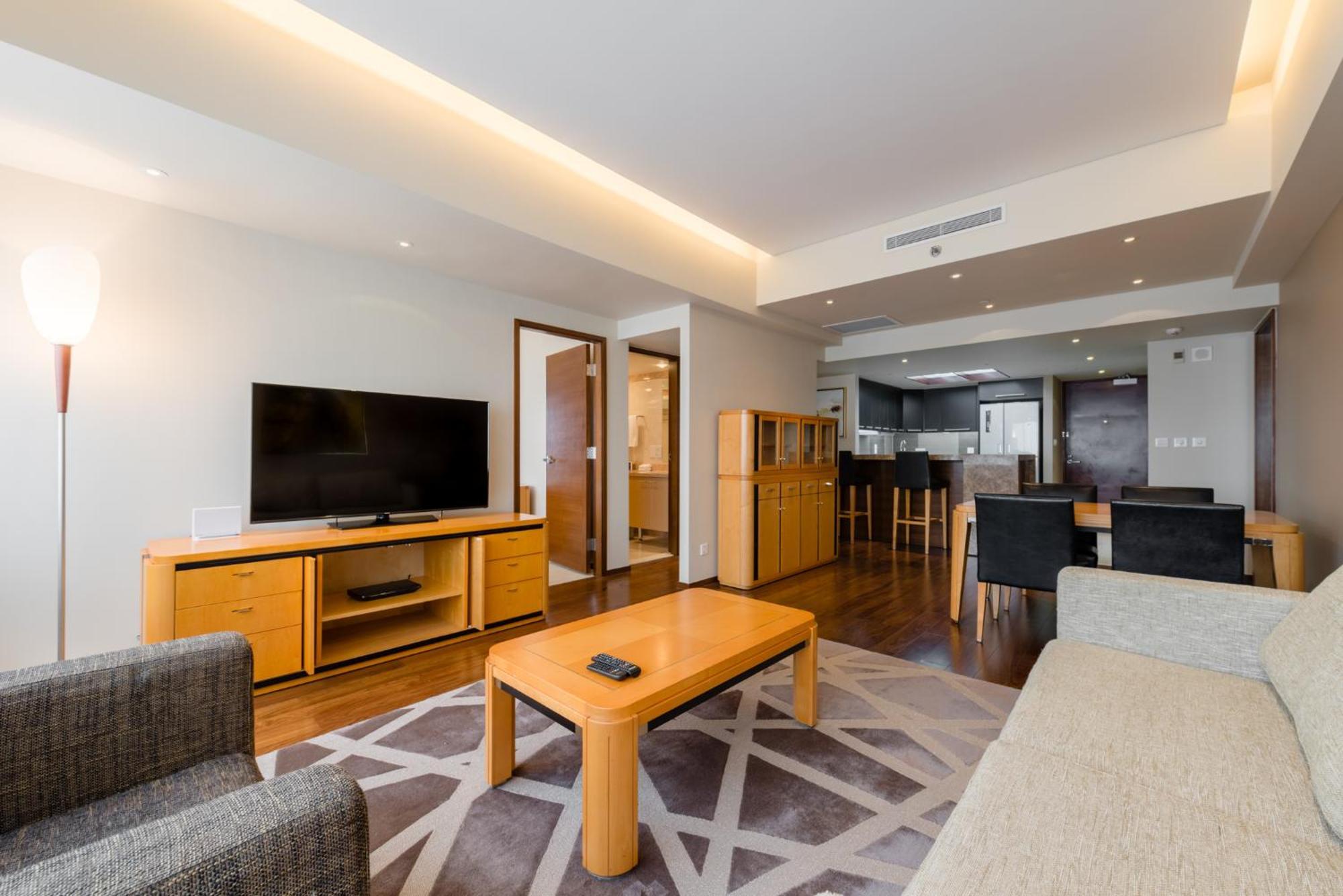 Shanghai Centre Serviced Apartment Екстериор снимка