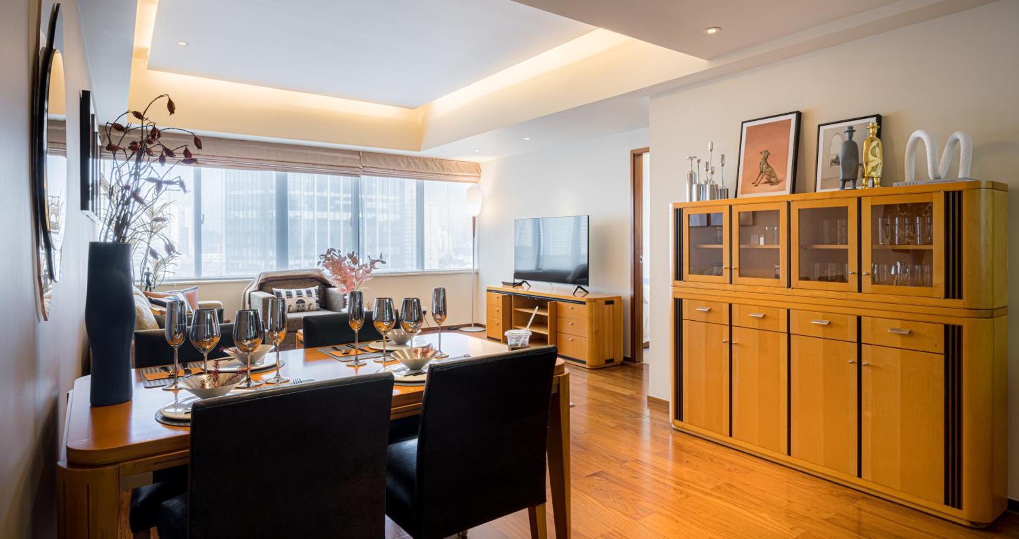 Shanghai Centre Serviced Apartment Екстериор снимка