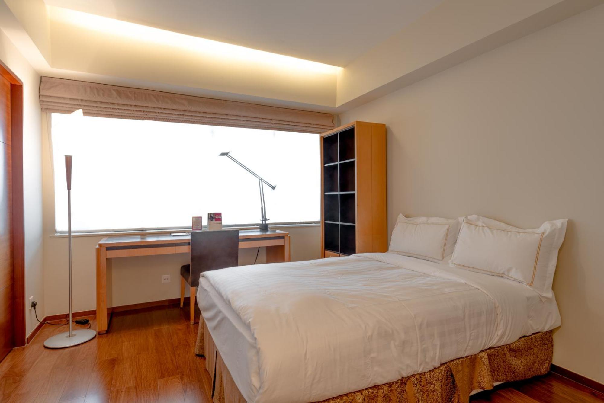 Shanghai Centre Serviced Apartment Екстериор снимка