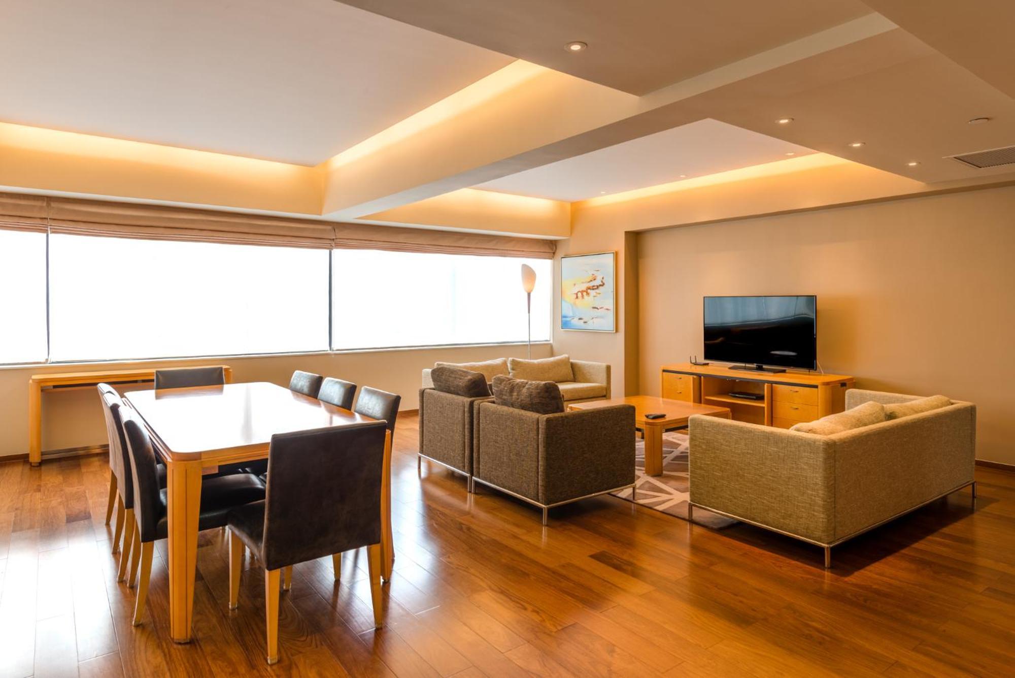 Shanghai Centre Serviced Apartment Екстериор снимка