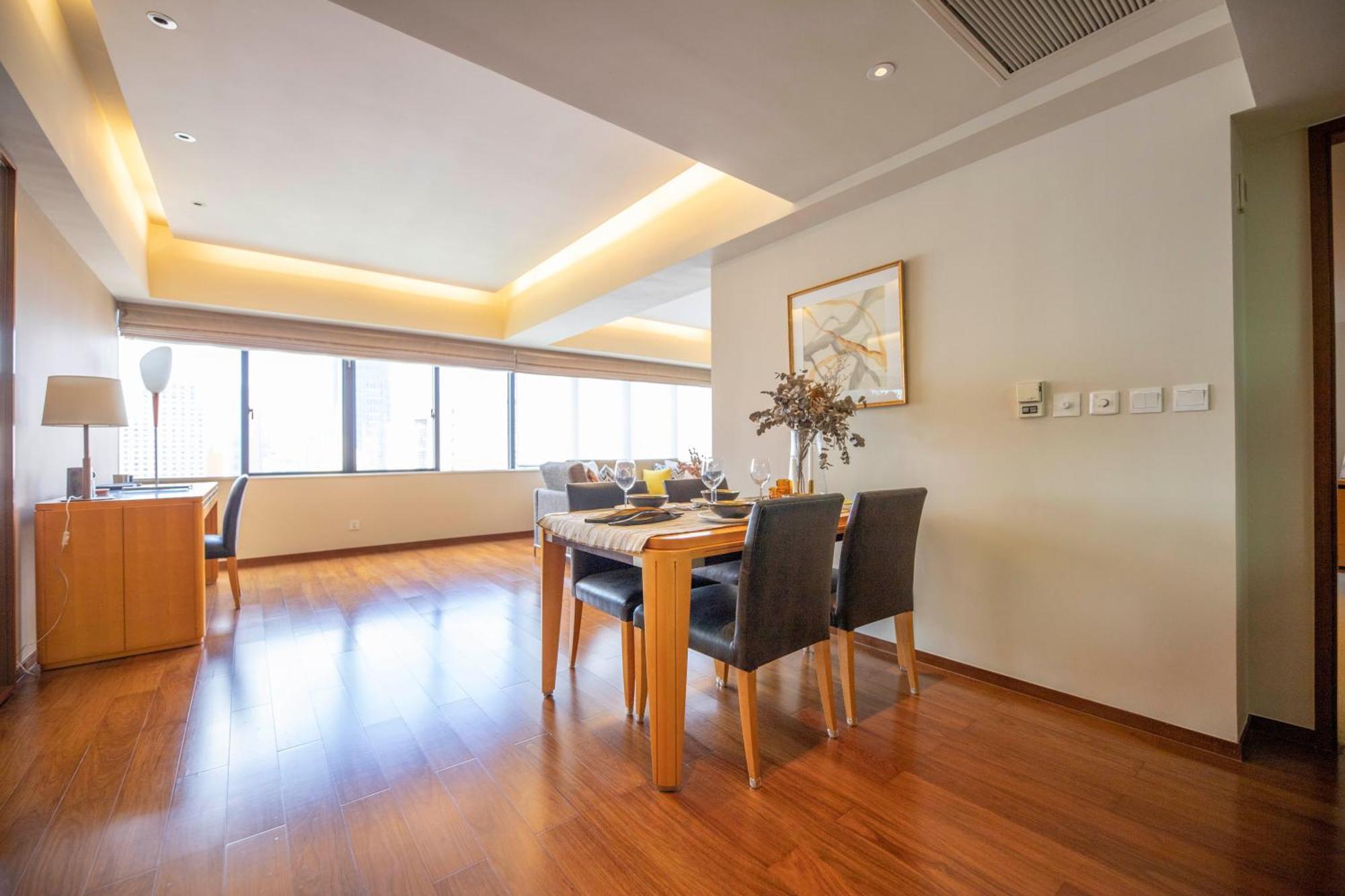 Shanghai Centre Serviced Apartment Екстериор снимка