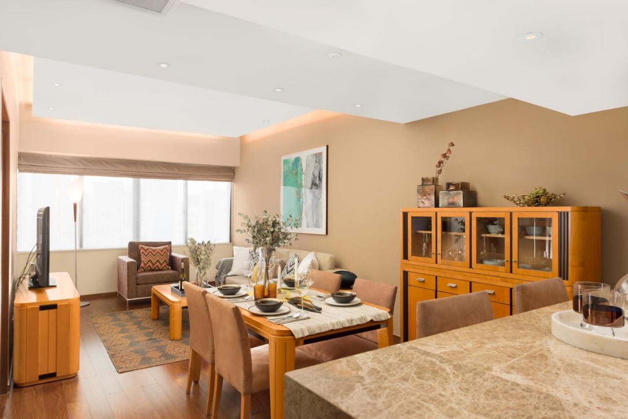 Shanghai Centre Serviced Apartment Екстериор снимка
